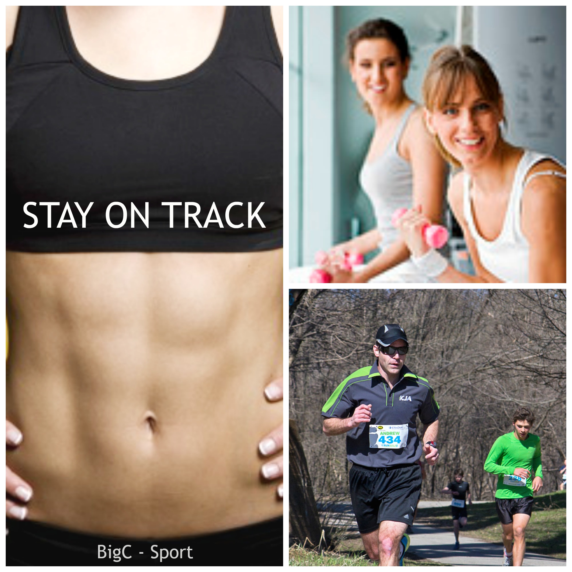 stay on track start to sport and continue to get results
