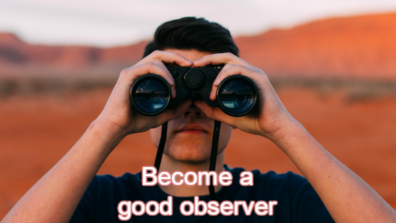 good observer - written by Jim Rohn - BigC-Consultancy